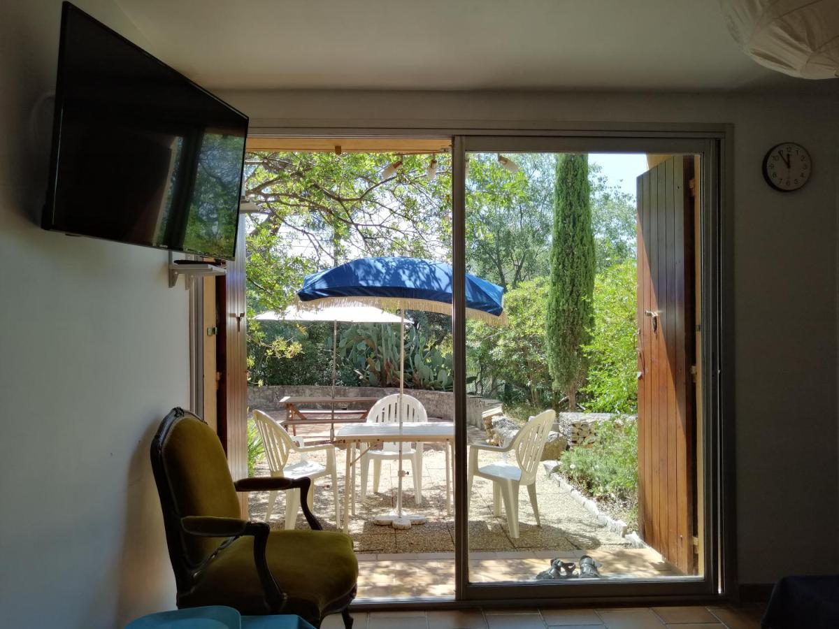 T2 36 M2, Rdc De Villa, Clim, Gd Jardin Clos, Animx Ok, Quartier Mt Faron Tres Calme, Wifi, Parking Toulon Eksteriør billede