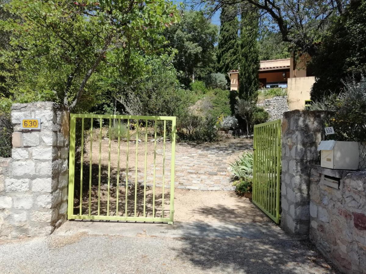 T2 36 M2, Rdc De Villa, Clim, Gd Jardin Clos, Animx Ok, Quartier Mt Faron Tres Calme, Wifi, Parking Toulon Eksteriør billede