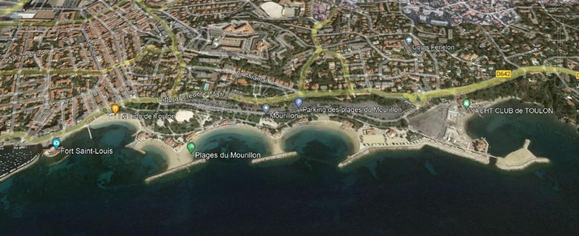 T2 36 M2, Rdc De Villa, Clim, Gd Jardin Clos, Animx Ok, Quartier Mt Faron Tres Calme, Wifi, Parking Toulon Eksteriør billede